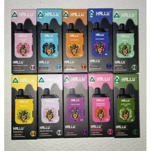 POD THC HALLU LABZ 3ML DESCARTÁVEL + KIT LIMPEZA