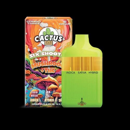 Cactus Six Shooter Mushroom THC 6ML