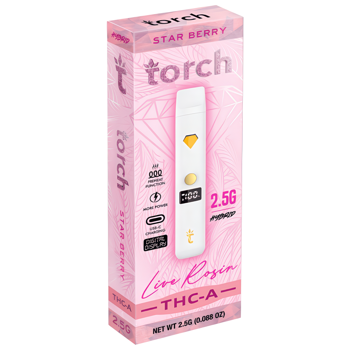 POD THC LIVE ROSIN TORCH 2.5ML